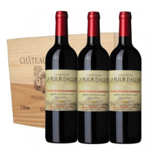 Buy & Send 3 X Chateau La Fleur Dallon In A Branded Wooden Box